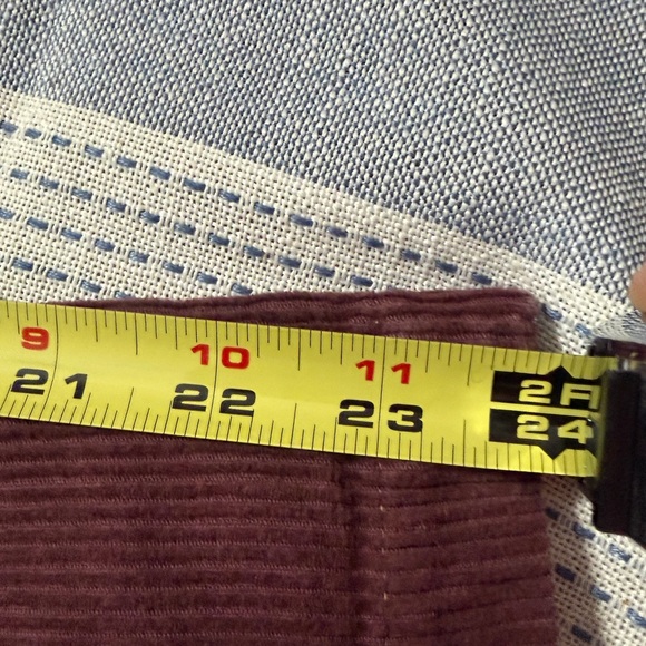 Kimchi Blue Emerson Corduroy Pant- Burgundy - Picture 10 of 12